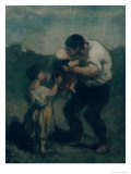 The Kiss, circa 1845-48