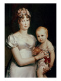 Buy Marie-Louise of Habsbourg-Lorraine and the King of Rome at AllPosters.com