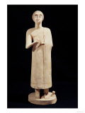 Statue of the Great Goddess, from Tell Asmar, 2800-2300 BC