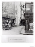 Buy Rue de La Montagne Sainte-Genevieve, Paris, 1858-78 at AllPosters.com