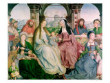 Buy The Holy Kinship, or the Altarpiece of St. Anne, Detail of Central Panel, 1509 at AllPosters.com