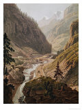 Buy View of the New Simplon Pass, 1811 at AllPosters.com