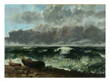 Buy The Stormy Sea Or, the Wave, 1870 at AllPosters.com