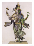 Buy Ardhanarishvara, from "Voyage aux Indes et a La Chine" by Pierre Sonnerat at AllPosters.com