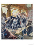 Buy The European Legation Besieged by the Chinese Rebels in Peking, from "Le Petit Parisien" at AllPosters.com