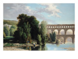Buy View of the Pont Du Gard, 1859 at AllPosters.com