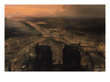 Buy Illumination of Notre Dame to Celebrate the Election of Prince Louis-Napoleon Bonaparte, after 1850 at AllPosters.com