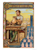 The Potter, Illustration from a Book on the Crafts, circa 1899