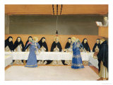 Buy St. Dominic and His Companions Fed by Angels at AllPosters.com
