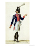 Buy Officer of the Garde Du Corps of King Louis XVIII in 1814 at AllPosters.com