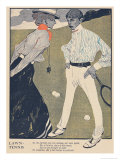 Buy Lawn Tennis, from "L'Assiette au Beurre", 1st February 1902 at AllPosters.com