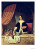 Arranging Her Still Life, 1884