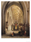Buy Interior of a Church, 1840 at AllPosters.com