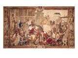 The Entrance of Alexander III the Great into Babylon, Gobelins Workshop