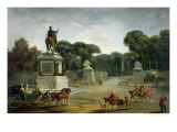 Buy The Entrance to the Tuileries from the Place Louis XV in Paris, circa 1775 at AllPosters.com