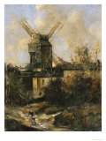 The Moulin de La Galette, Montmartre, 1861