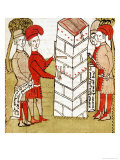 Buy Stonemasons, from "Traite D'Arpentage" by Arnaud de Villeneuve at AllPosters.com