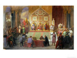 Buy Assembly of Crusaders in Ptolemais in 1148, 1840 at AllPosters.com