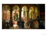 Buy Godfrey of Bouillon Depositing the Trophies of Askalon in the Holy Sepulchre Church at AllPosters.com
