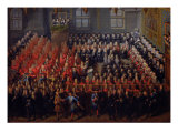 Buy Bed of Justice Held at the Parlement de Paris, 12th September 1715 at AllPosters.com