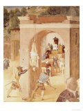 Buy Scenes from the Life of St. Barbara, Detail of St. Barbara Handed Over to the Roman Prelate at AllPosters.com