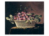 Buy Basket of Plums at AllPosters.com