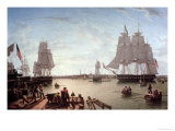 Buy Boston Harbour from Constitution Wharf at AllPosters.com