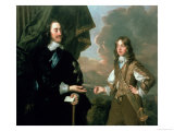 Buy Charles I and James, Duke of York, circa 1647 at AllPosters.com