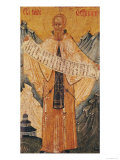 Buy Icon of St. Sabas of Jerusalem, 1572 at AllPosters.com