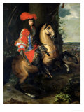 Equestrian Portrait of Louis XIV