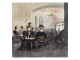 Buy Interior of the Concert Rouge at AllPosters.com