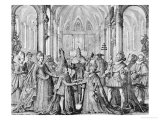 Buy Double Marriage of Louis XIII to Anne of Austria and Philip of Austria to Elizabeth of France 1615 at AllPosters.com
