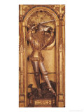 Buy Altarpiece of the Crucifixion, Detail of St. George from the Left Panel at AllPosters.com
