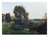 View from Moncel-Sur-Seine, circa 1868