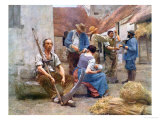 Buy The Harvesters' Pay, after the Original of 1882 at AllPosters.com