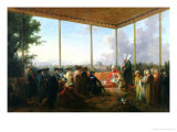 Buy Audience Given in Constantinople by the Grand Vizier Aimali Carac, 18th March 1779 at AllPosters.com