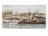 Buy The Inauguration of the Suez Canal by the Empress Eugenie 17th November 1869 at AllPosters.com