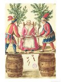 Buy Two Venetian Magicians Sawing a Woman in Half at AllPosters.com
