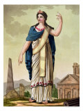 Buy Patrician Woman, No. 26 from "Antique Rome", Published 1796 at AllPosters.com