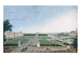 View of the Place Louis XV and the Jardin des Tuileries, 1815-30
