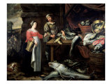 The Fishmonger Giclee Print