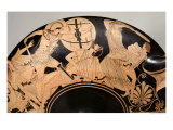Attic Red-Figure Cup Depicting Scenes from the Trojan War, circa 490 BC