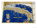 Buy Ptolemaic Map of Italy, 1482 at AllPosters.com