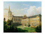Buy The Abbey Church of Saint-Denis and the School of the Legion of Honour in 1840 at AllPosters.com