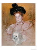 Buy Woman Holding a Dog at AllPosters.com