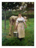 Manda Lametrie, the Farm Maid, 1887