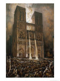 Buy The Populace Besieging Notre-Dame at AllPosters.com