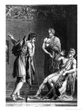 Orestes and Pyrrhus, Illustration from Act I Scene 2 of 