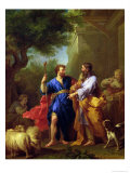 Jacob and Laban, Before 1737