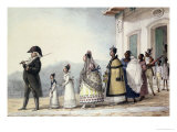 Buy A Government Employee Leaving Home with His Family and Servants at AllPosters.com
